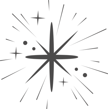Christmas star shine. Glitter light magic icon. Twinkle sparkles with glow. Bright doodle symbol. png
