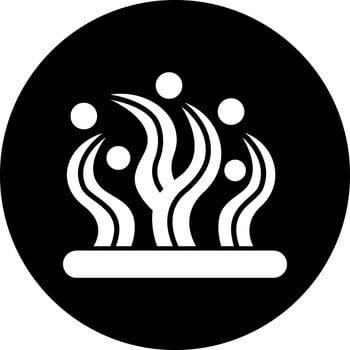 Seaweed Vector Icon