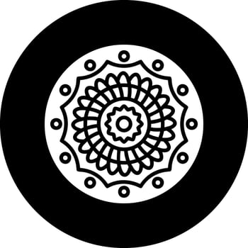 Mandala Vector Icon