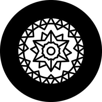 Mandala Vector Icon