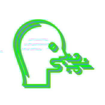 Bad Breath Vector Icon