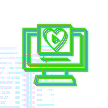Wedding Video Vector Icon
