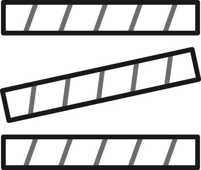 Police Line Vector Icon