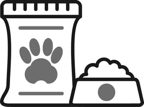 pet food Vector Icon