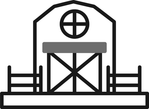 cowshed Vector Icon