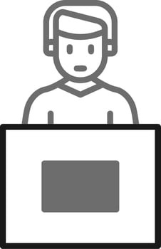 Interview Vector Icon