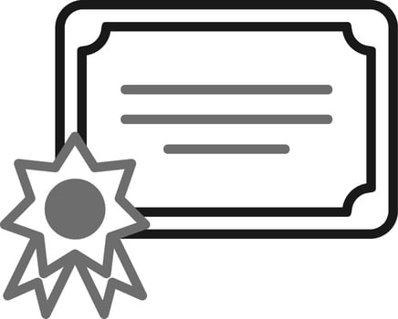 Certificate Vector Icon