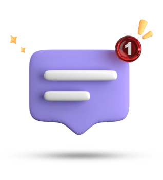 chat bubble icon with speech bubble and red button png