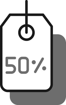Dissucount Offer Vector Icon