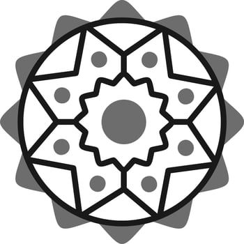 Mandala Vector Icon