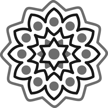 Mandala Vector Icon