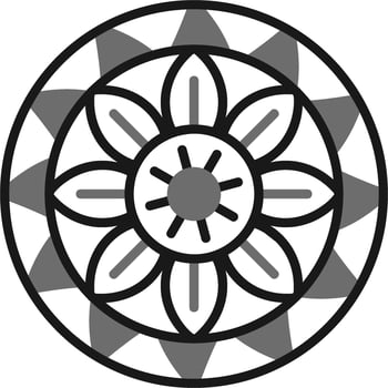 Mandala Vector Icon