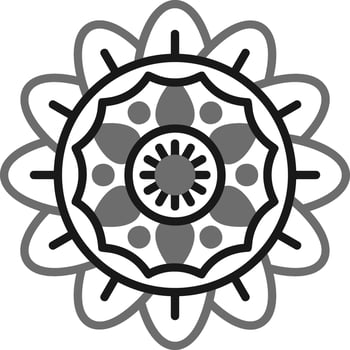 Mandala Vector Icon
