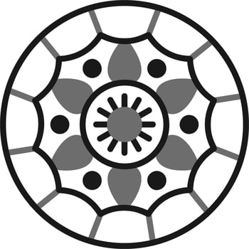 Mandala Vector Icon