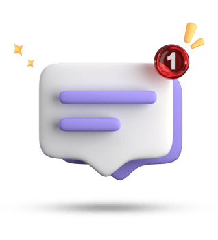 chat bubble icon with speech bubble and red button png