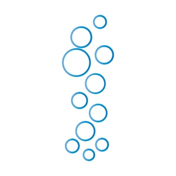 Bubble water vector illustration