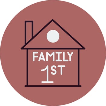 Family First Vector Icon