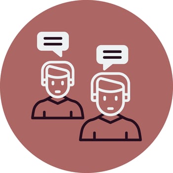 Conversation Vector Icon
