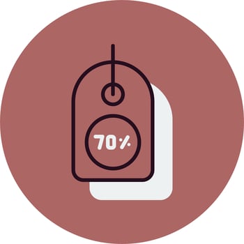 Disscount Tag Vector Icon
