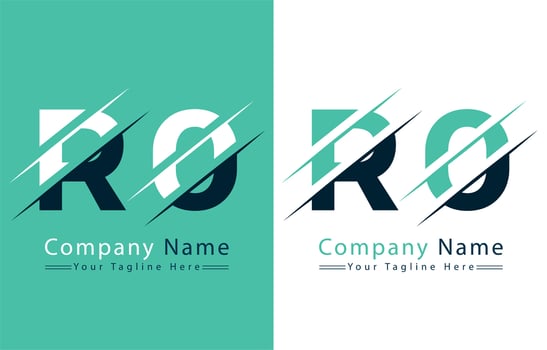 RO Letter Logo Vector Design Template Elements