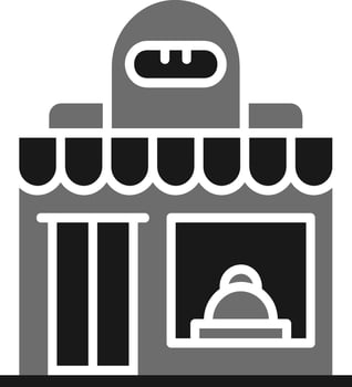 Bakery Shop Vector Icon