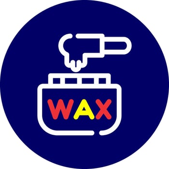 Wax Creative Icon Design vector