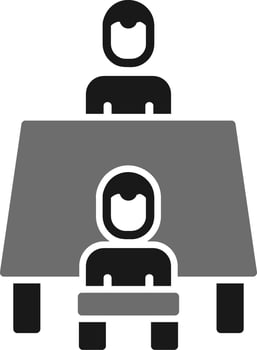 Interview Vector Icon