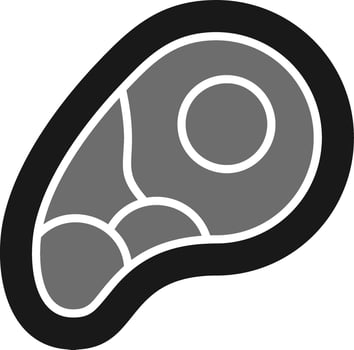 meat Vector Icon