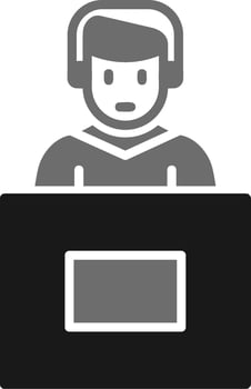 Interview Vector Icon