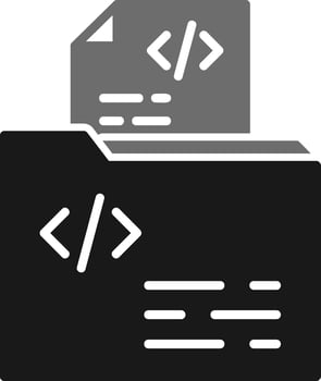 Folder Management Vector Icon