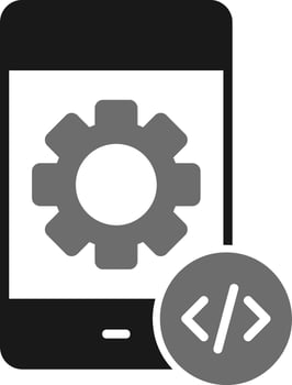 Mobile Development Vector Icon
