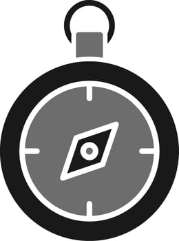 Compass Vector Icon