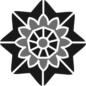 Mandala Vector Icon