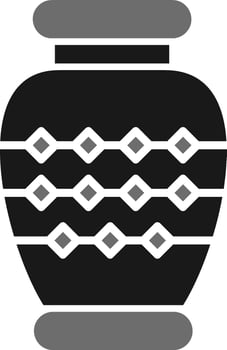 Vase Vector Icon