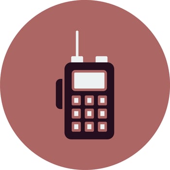 Walkie Talkie Vector Icon