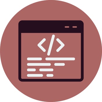 Web Programming Vector Icon