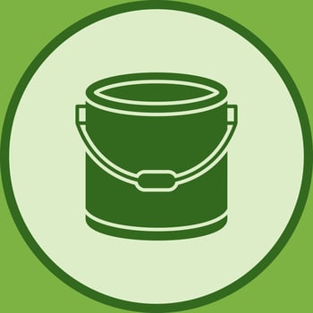 Paint Bucket Vector Icon