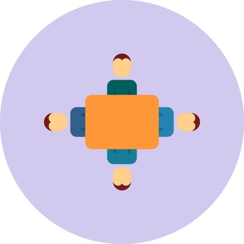 Meeting Vector Icon