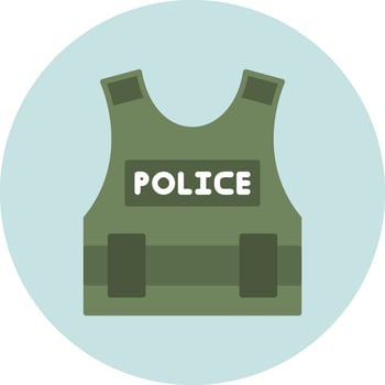 Body Armor Vector Icon