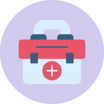 first aid kit Vector Icon
