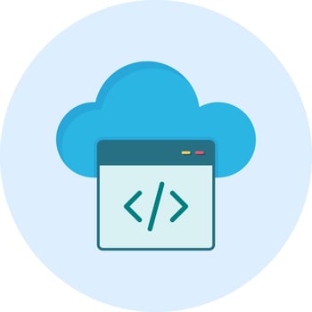 Cloud Service Vector Icon