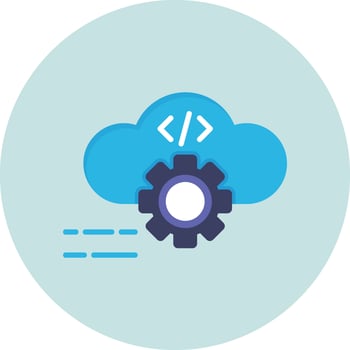 Cloud Computing Vector Icon