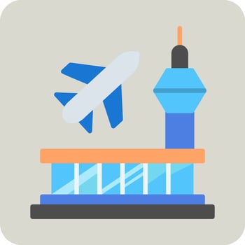 Airport Vector Icon