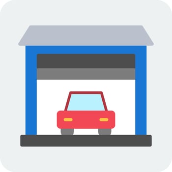 Garage Vector Icon