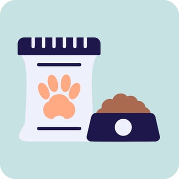 pet food Vector Icon
