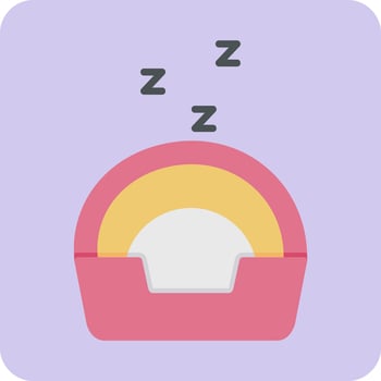 pet bed Vector Icon