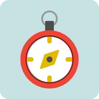 Compass Vector Icon