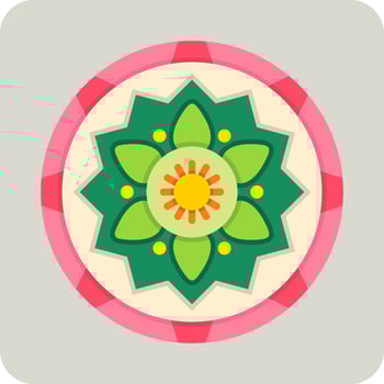Mandala Vector Icon