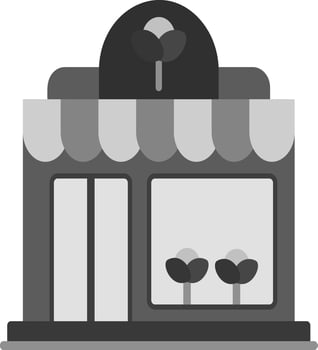 Flower Shop Vector Icon