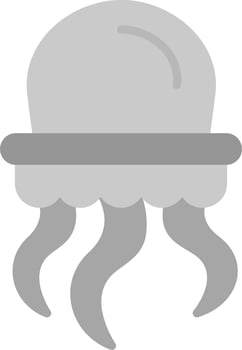 Jellyfish Vector Icon